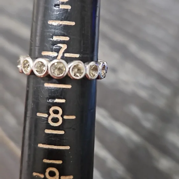 Coach silver ring sz 7.25 - Picture 4 of 4